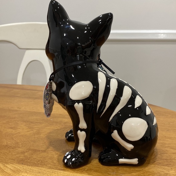 NWT.  BlueSky Clayworks, Day of the Dead cat figurine. - Picture 4 of 11